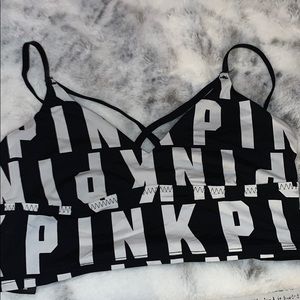 PINK unlined bralette